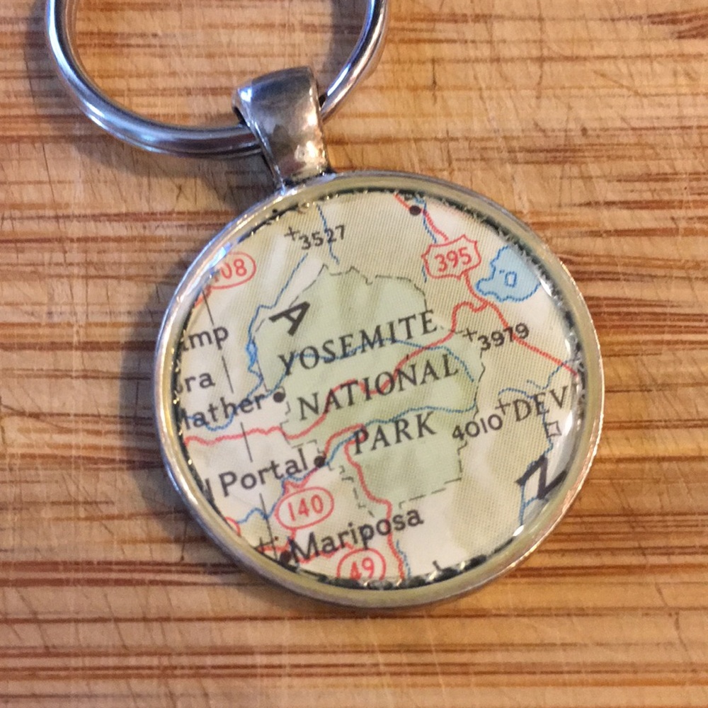 Yosemite National Park key ring